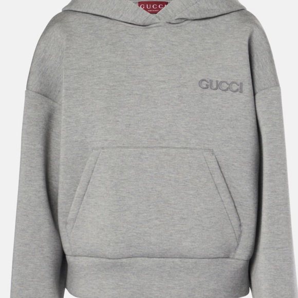 Gucci Heather Gray Pullover Hoodie